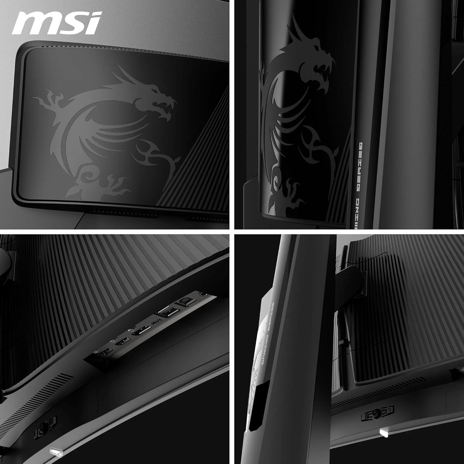 Detalle de MSI MPG 341CQPX QD-OLED 34-inch UWQHD curved gaming monitor (3440 x 1440, 240Hz)