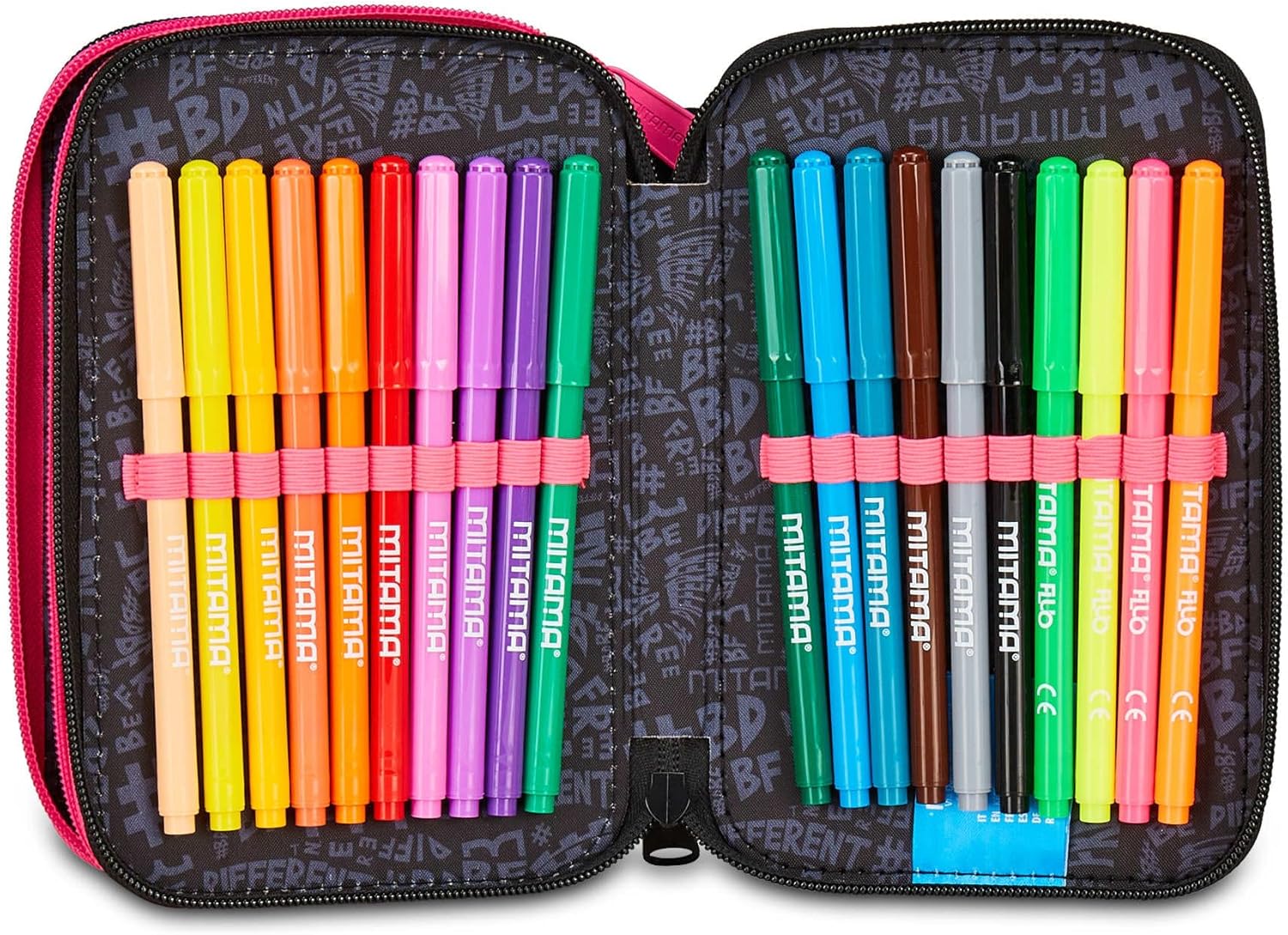 Thumbnail 3 de Mitama Trousse Scolaire 3 Compartiments – Super Tri Musique Pop, 50 pièces incluses