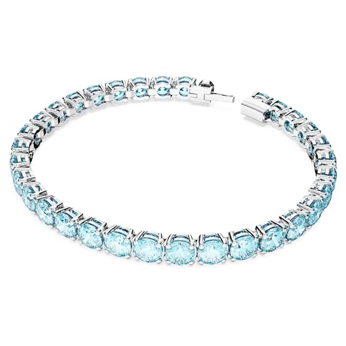 Detalle de Swarovski Pulsera Matrix Tennis pulsera 1 talla azul