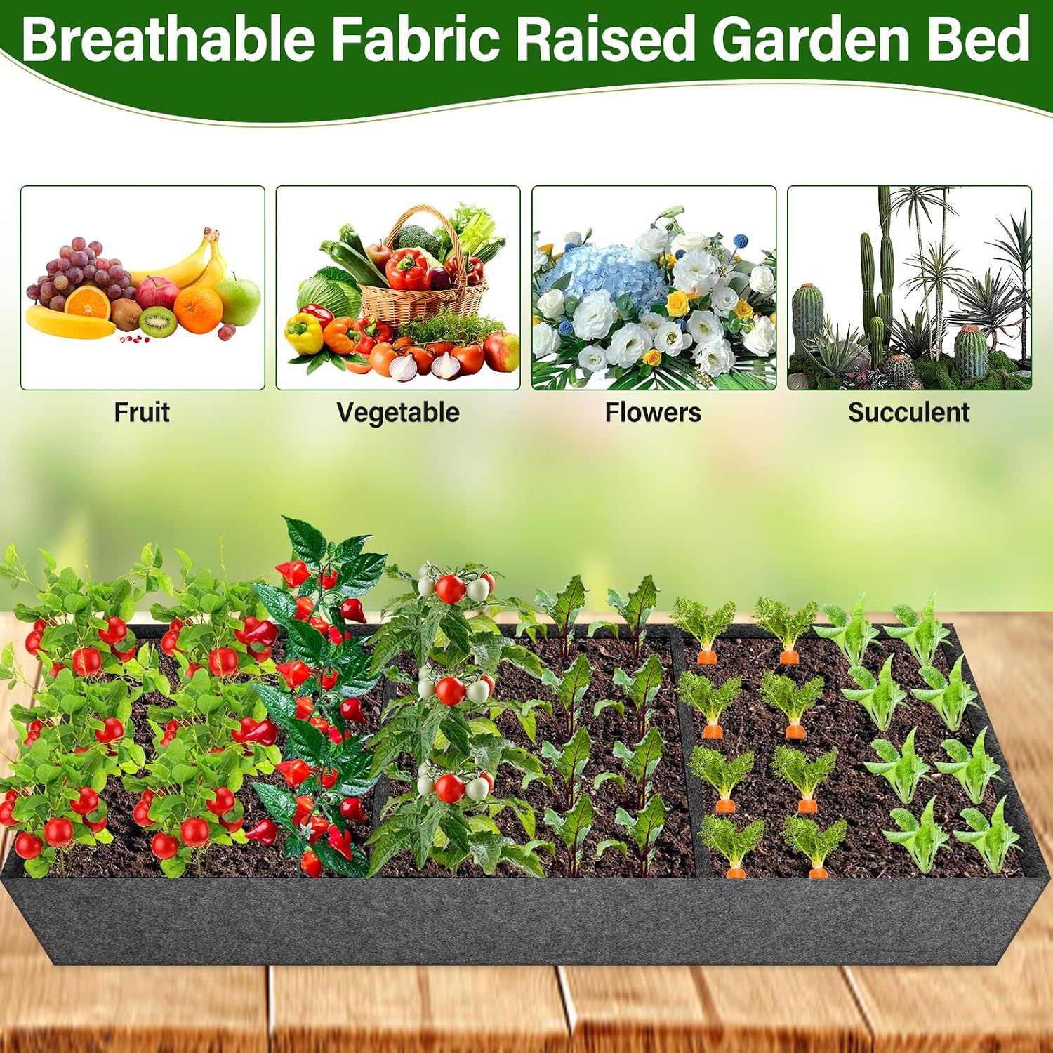 Detalle 2 de Garden Trellis with Planter, 65 x 50 Inches