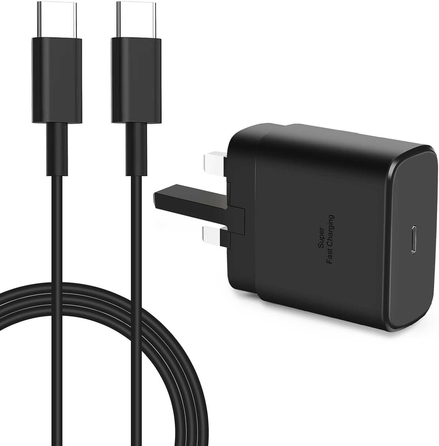 Detalle de Gcstnn 45W Super Fast Charger for Samsung with 6.6ft USB-C cable