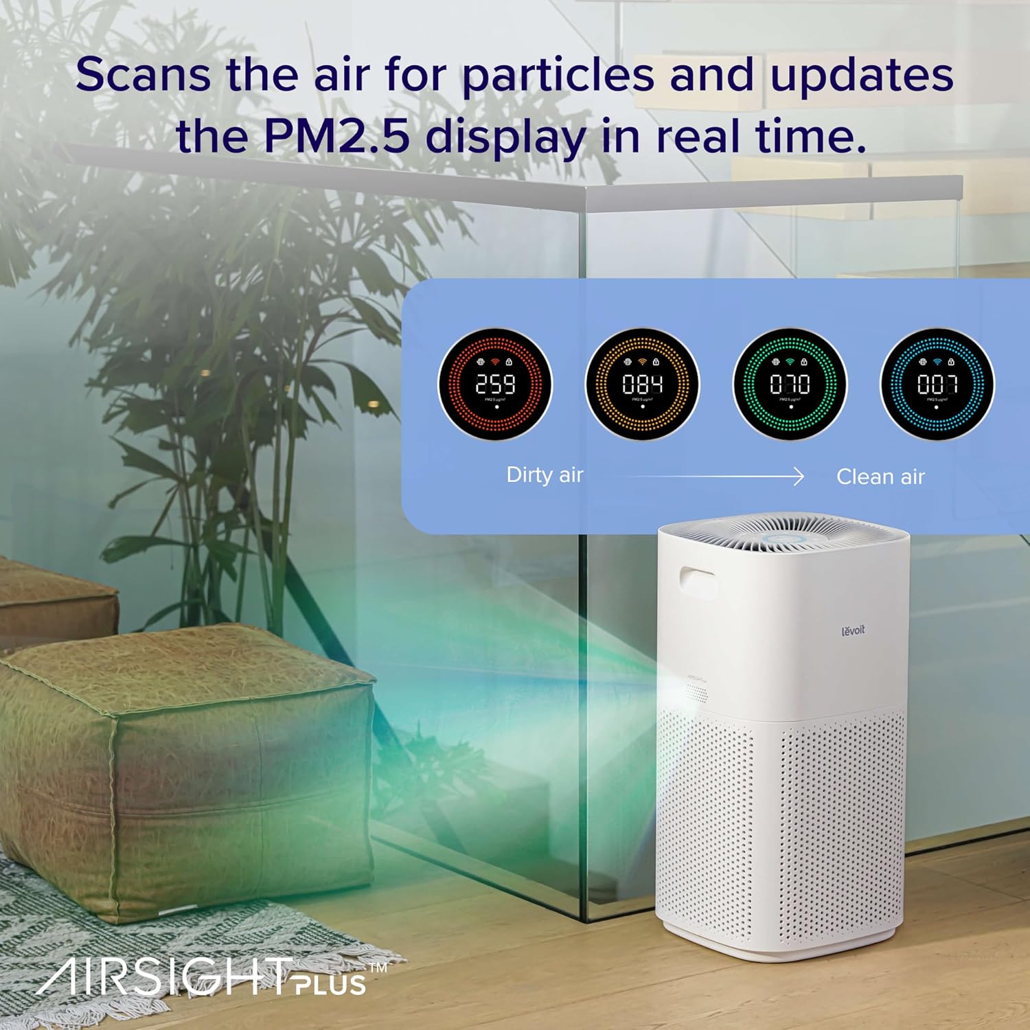 Thumbnail 4 de LEVOIT Core 600S-P air purifier 2933 Ft² 🏠