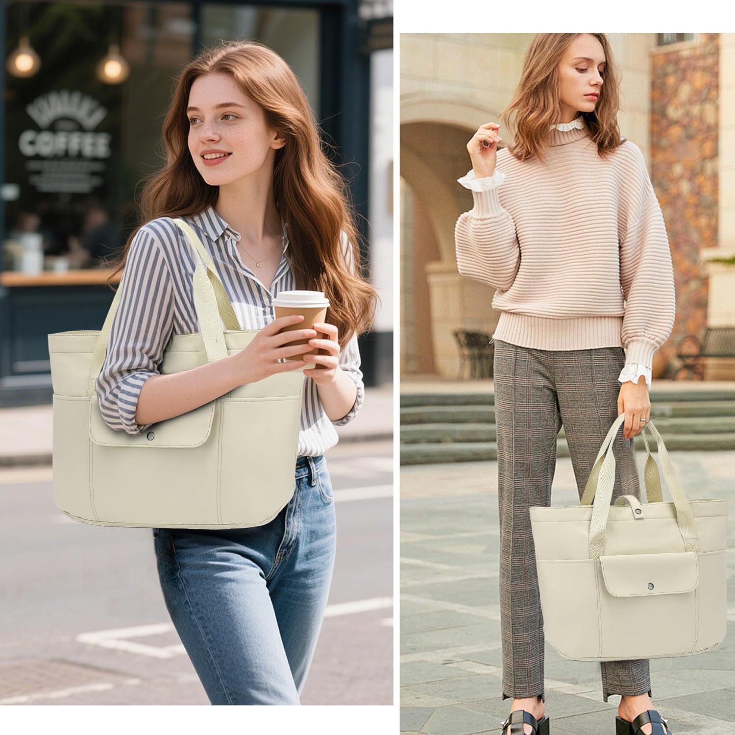 Thumbnail 1 de TANTOMI Handtasche für Damen – Geräumige Allround-Tasche für Arbeit, Schule und Fitness