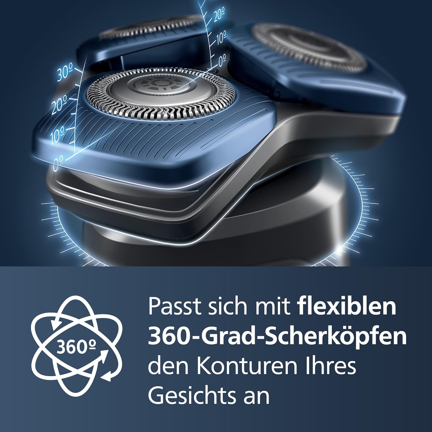 Thumbnail 5 de PHILIPS S7886/55 60min Nass- und Trockenrasierer 🪒