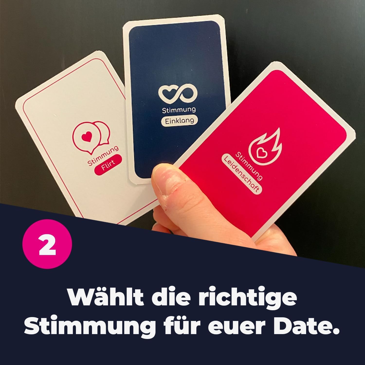 Detalle de ATM Gaming KNISTERKISTE – Für Paare: 180 Fragen, Aktionen & Lose als Liebesgeschenk