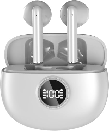 Detalle de Drsaec Écouteurs Bluetooth sans Fil — Bluetooth 5.3, IP7, 40 h, réduction ENC à 4 micros, USB-C
