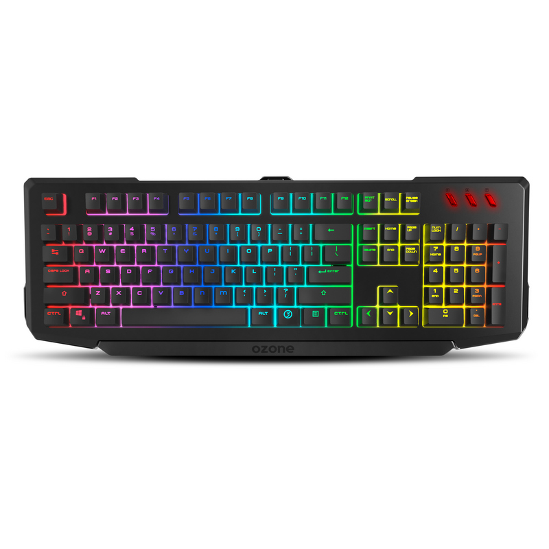 Detalle 2 de Ozone Double Tap Combo: teclado semimecánico y ratón óptico para gaming de precisión