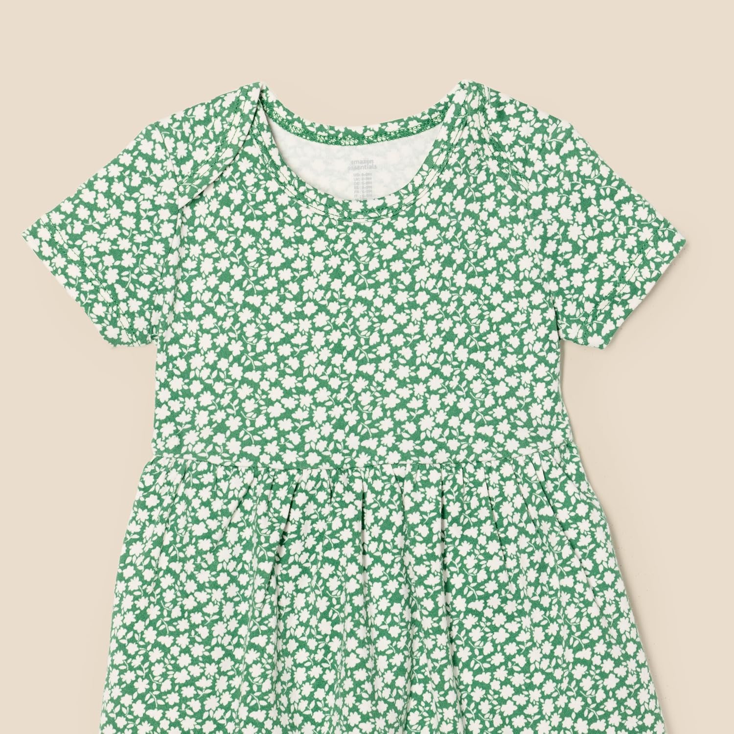 Thumbnail 3 de Amazon Essentials Baby Mädchen Enges Kurzarmkleid (3er-Pack) aus 100 % Baumwolle