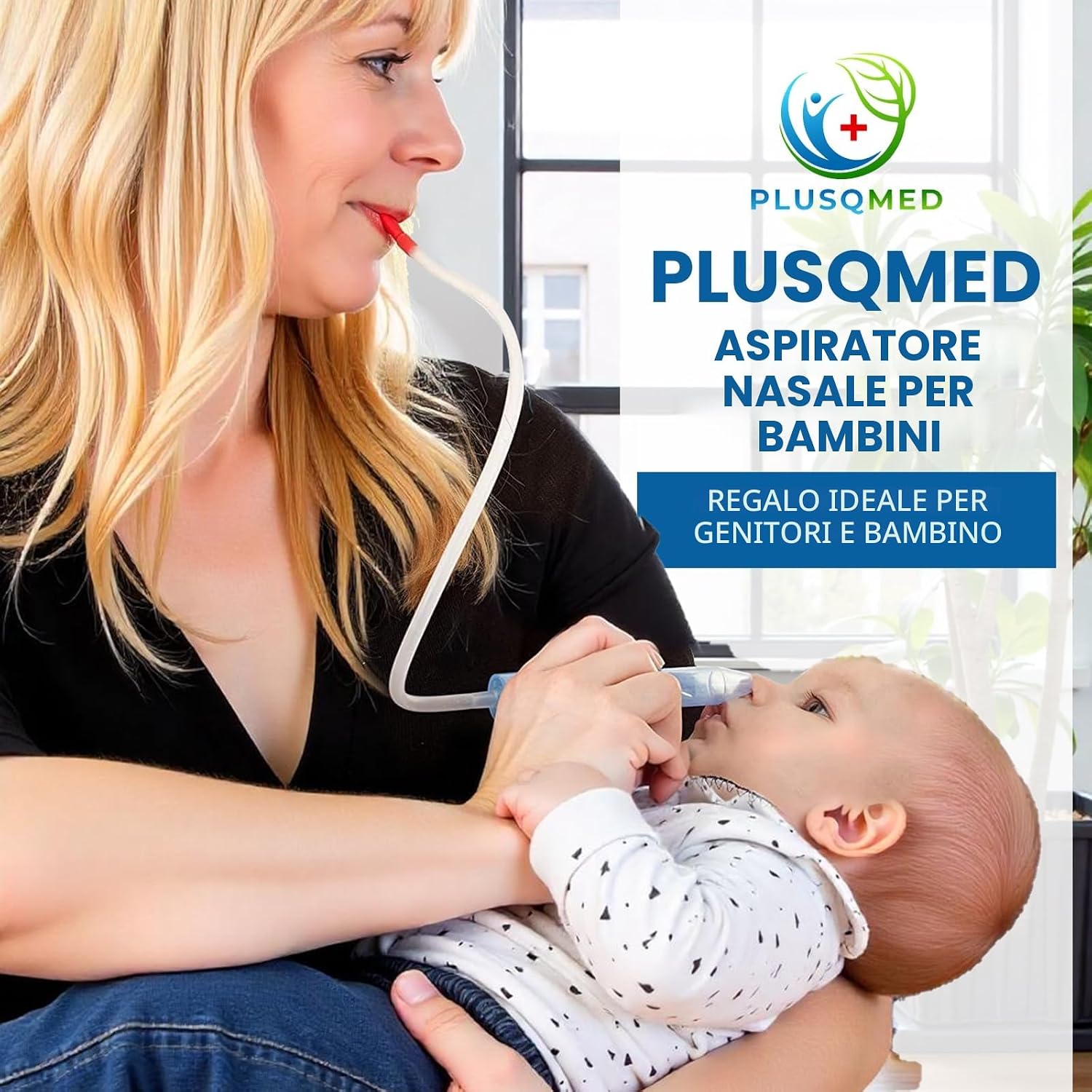 Thumbnail 1 de PLUSQMED aspiratore nasale 24 filtri 👶