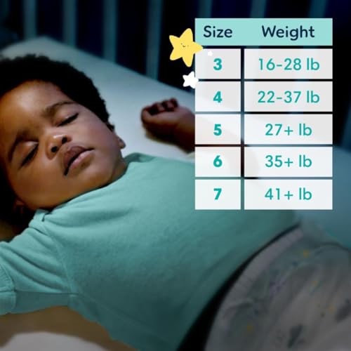 Thumbnail 12 de Pampers ZZZ Overnight Diapers, Size 7 (41+ lbs) – 36 Count