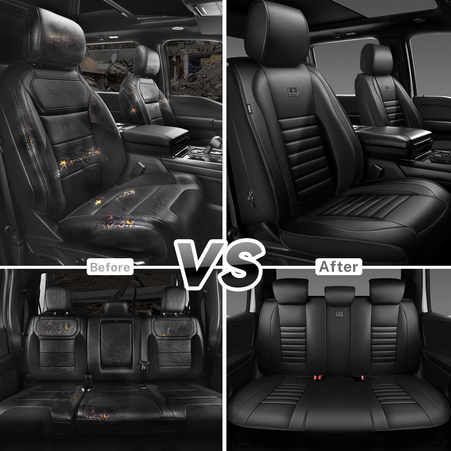 Thumbnail 5 de CAR PASS Nappa Leather Seat Covers