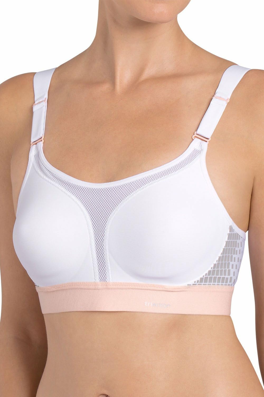 Detalle 2 de Triaction Extreme Lite N Damen-Sport-BH – Maximaler Halt, Atmungsaktiv und ungepolsterte Cups