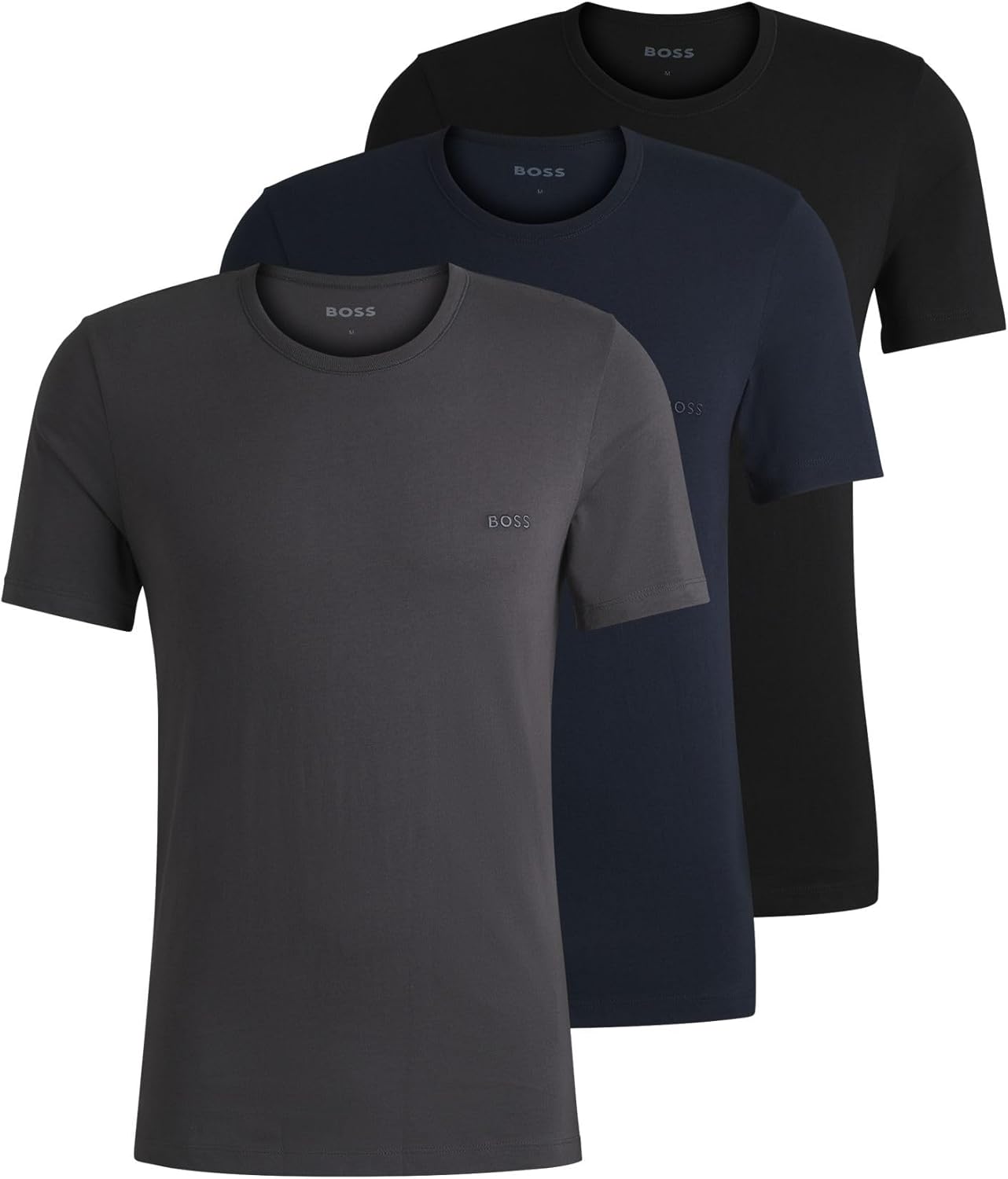 Detalle de BOSS T-shirt Rn 3p Co T-Shirt 3er Pack