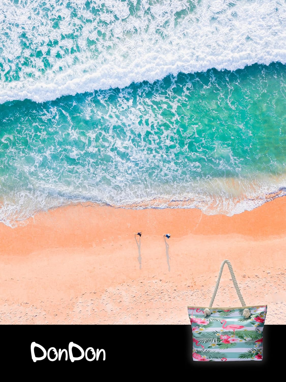Thumbnail 5 de DonDon Borsa da spiaggia XXL 58x38x18