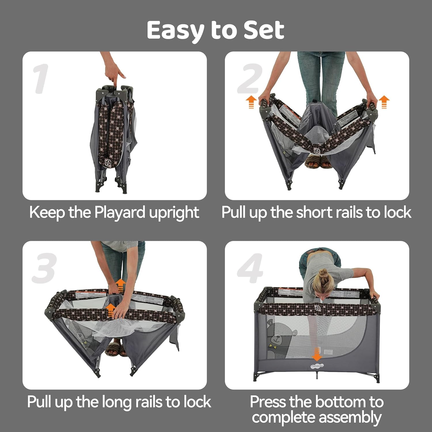 Thumbnail 4 de Pamo Babe Portable Crib 33 lb