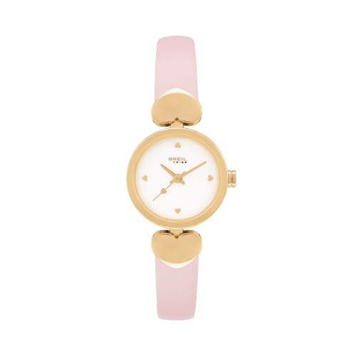 Detalle de Breil Be Loved, orologio donna al quarzo con cassa a cuore in acciaio