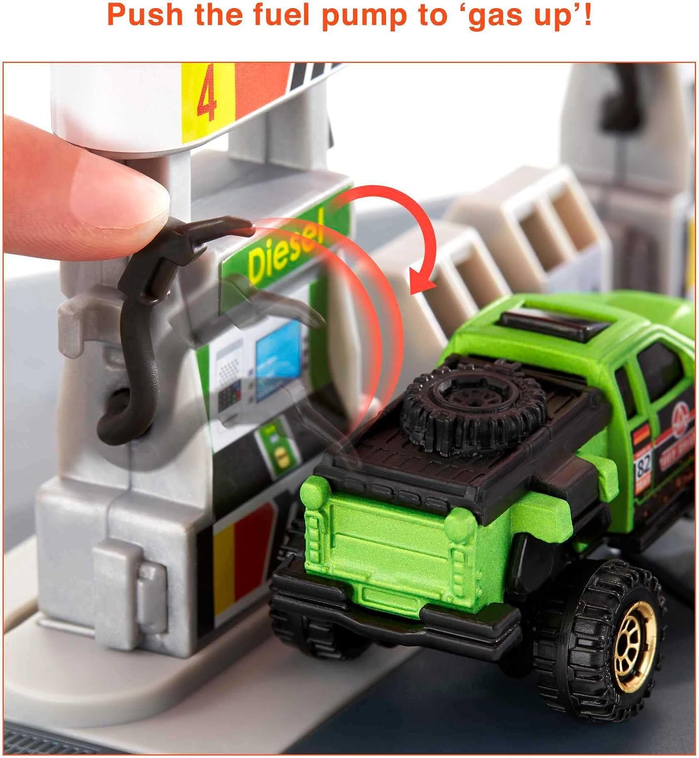 Detalle 2 de Matchbox Action Drivers Fuel Station playset