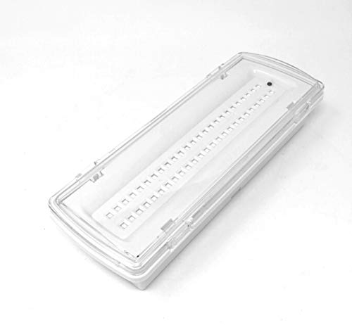Detalle de TEMPO DI SALDI Lampada di Emergenza con 50 Led – Incasso + Batteria, Luce Bianca 4 W