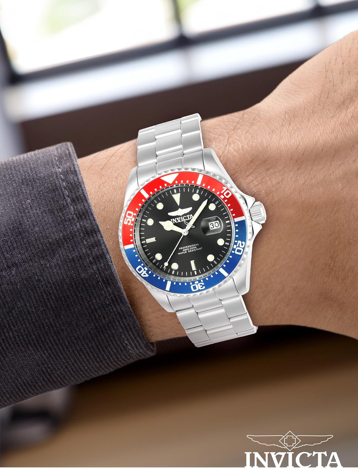 Thumbnail 1 de Invicta Pro Diver Montre Homme – Mouvement Quartz, Acier Inoxydable 43 mm