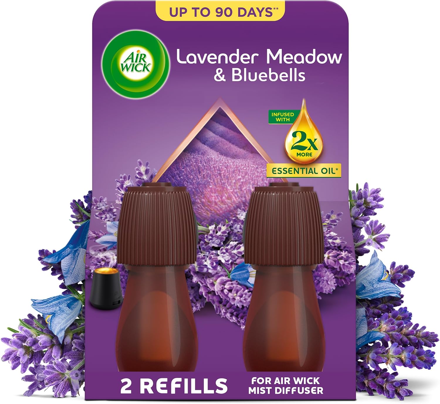 Detalle de Air Wick Essential Mist Cherry Blossom & Raspberry Twin Refill 20ml