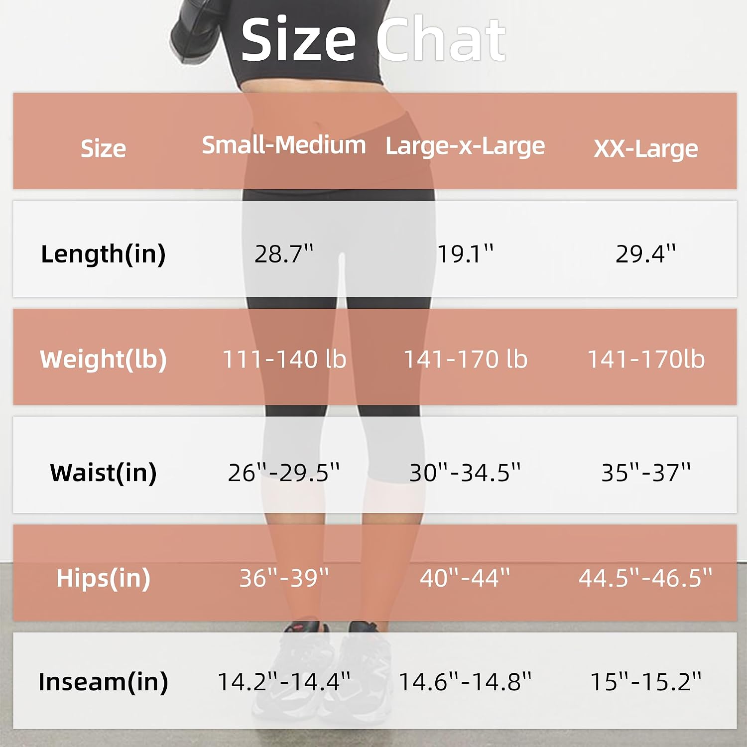 Detalle de SUNCLOVE 3 Pack Leggings with Pockets: High-Waisted, Tummy Control Capri-Style Yoga Pants for Women