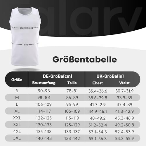 Detalle 2 de FALARY Debardeur Homme Musculation Maillot de Corps 100% Coton – Lot de 3 Blancs (Taille L)