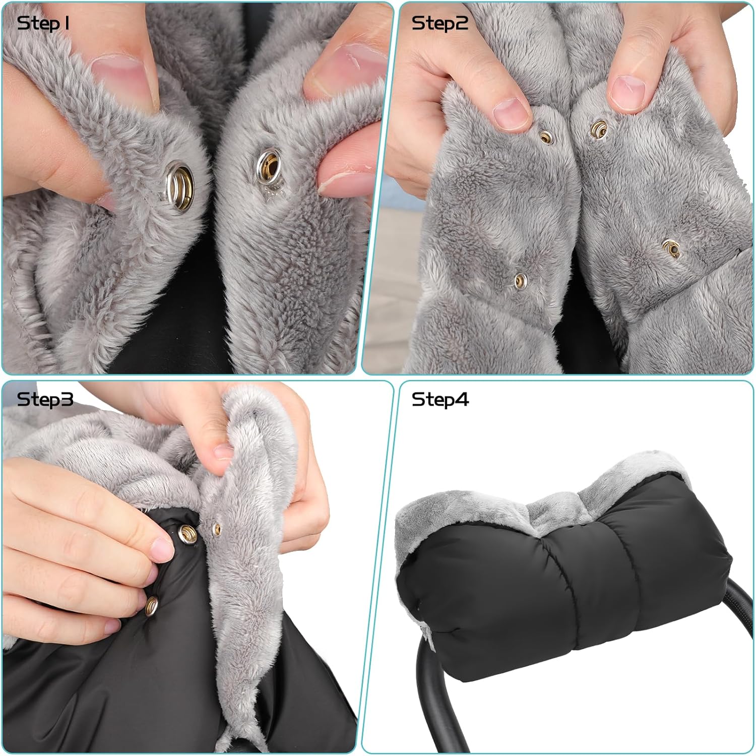 Thumbnail 4 de Hyeek Guantes Cochecito 50×26 cm