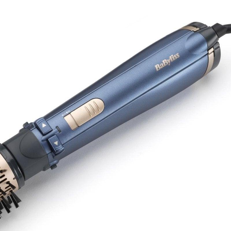 Detalle de Cepillo Moldeador BaByliss AS965E 1000W: cerámica, iónico y 4 accesorios para peinado rápido