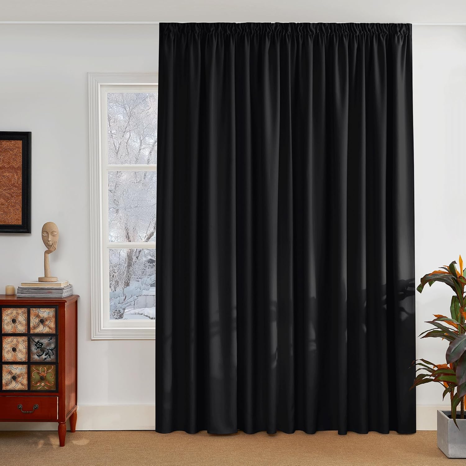 Detalle de PONY DANCE Vorhang Blickdicht H 245 × B 200 cm 🪟