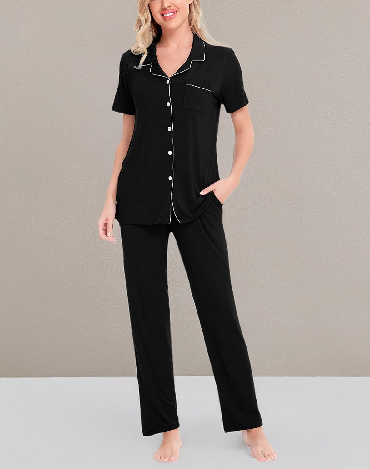 Thumbnail 5 de SWOMOG Women Pajama Set 2-Piece 🌙