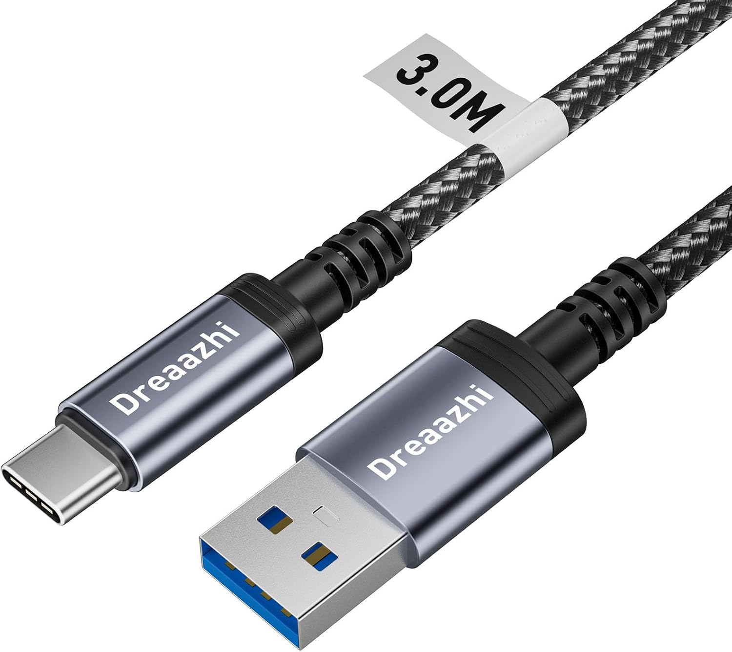 Detalle de Dreaazhi USB C Data Cable 3M — USB 3.1 Gen 2 transfer cable