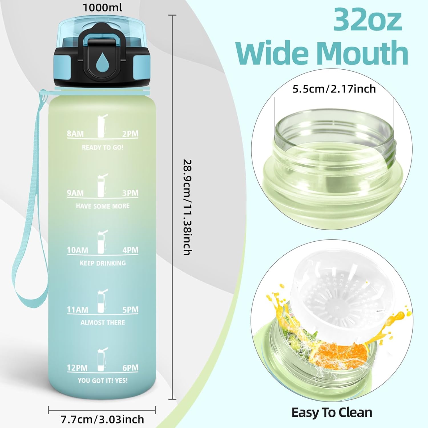 Thumbnail 2 de Baramumu Borraccia 1000ML Senza BPA