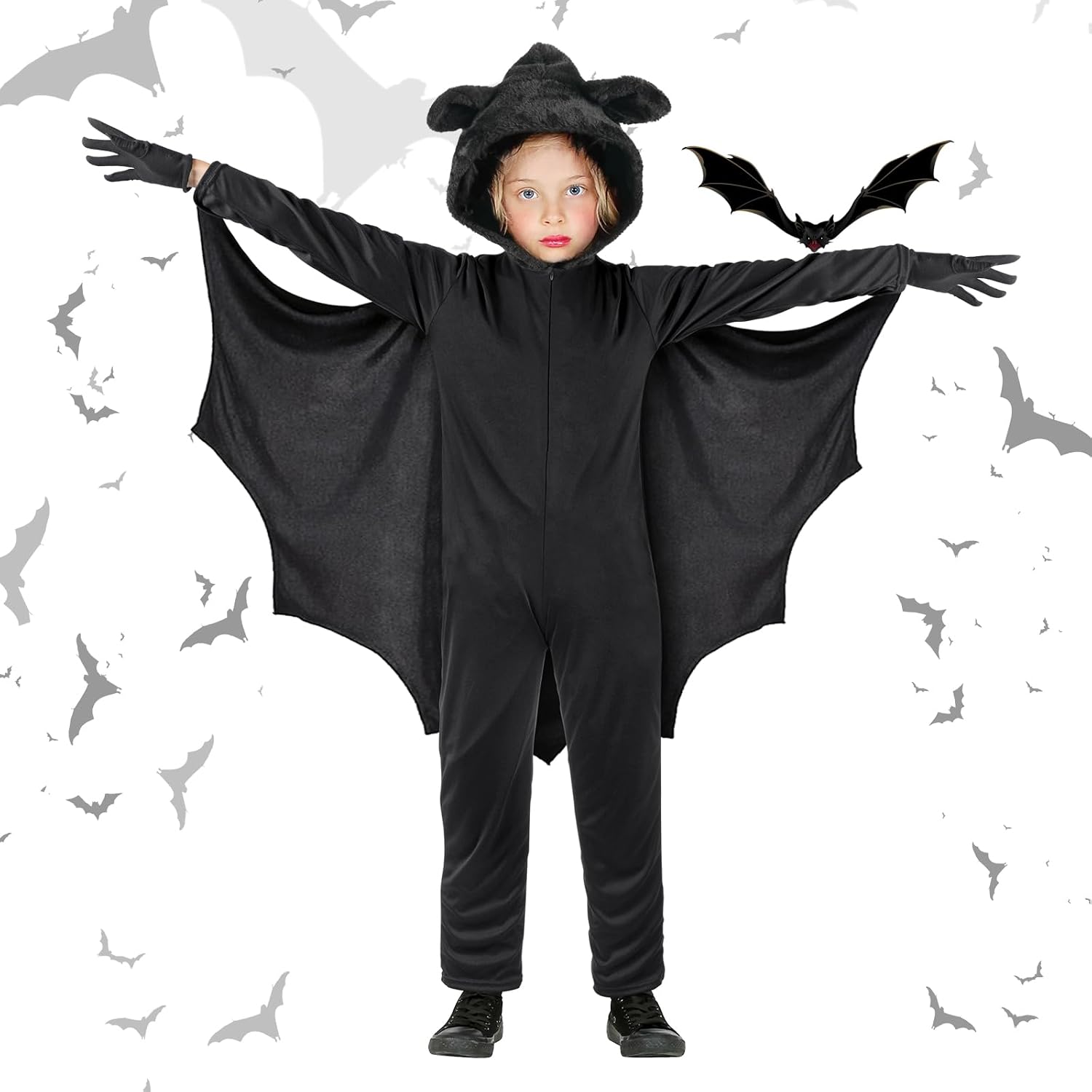 Detalle de Aomig Bat Vampire Costume for Kids 🧛