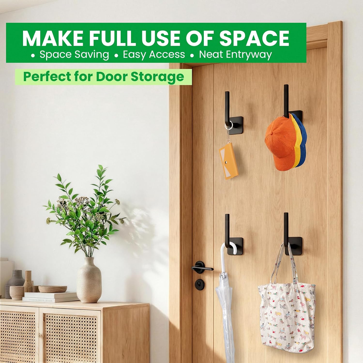 Detalle de Hat Rack Wall Mount 6-Pack