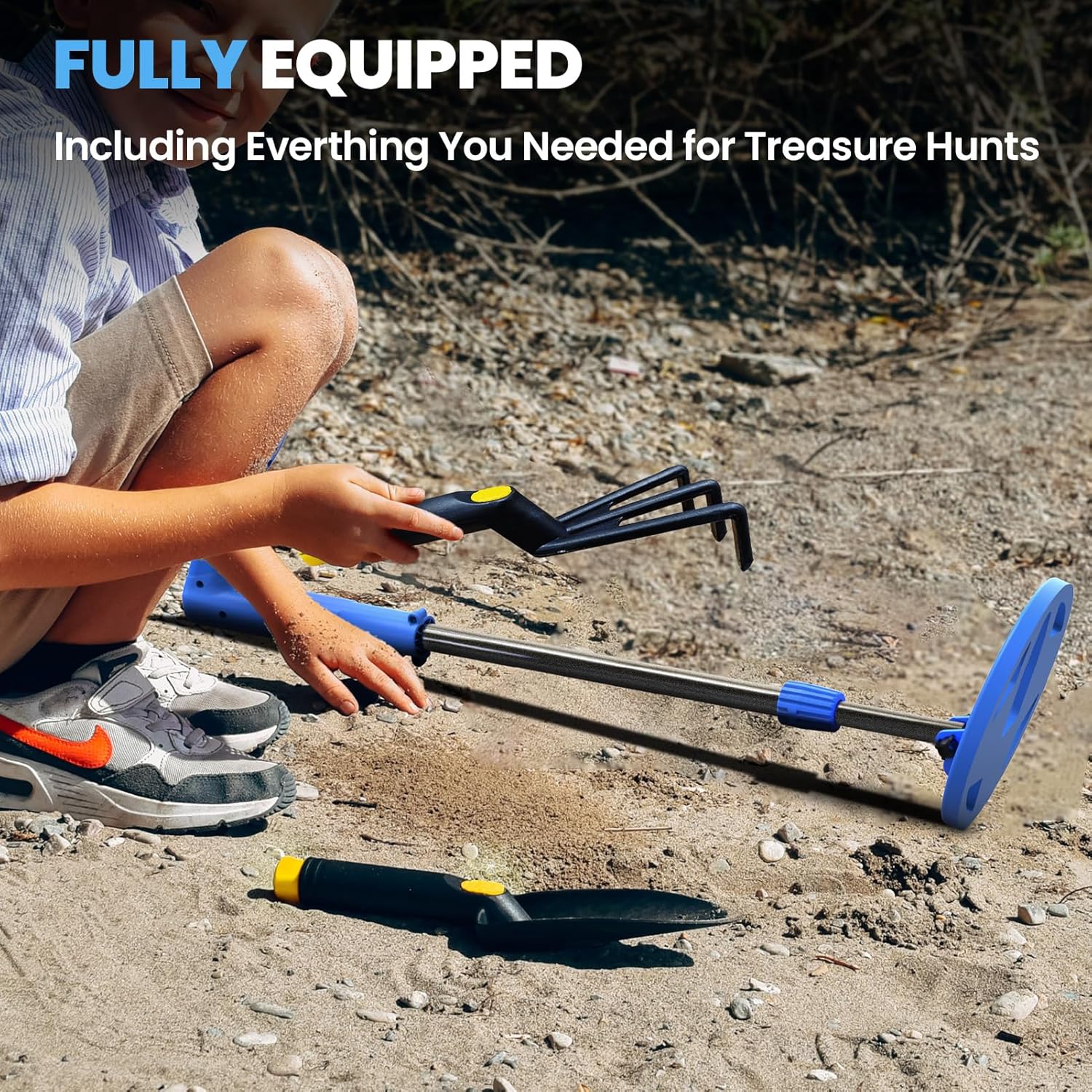 Thumbnail 6 de DR.ÖTEK Kids Metal Detector with Colour LCD Display