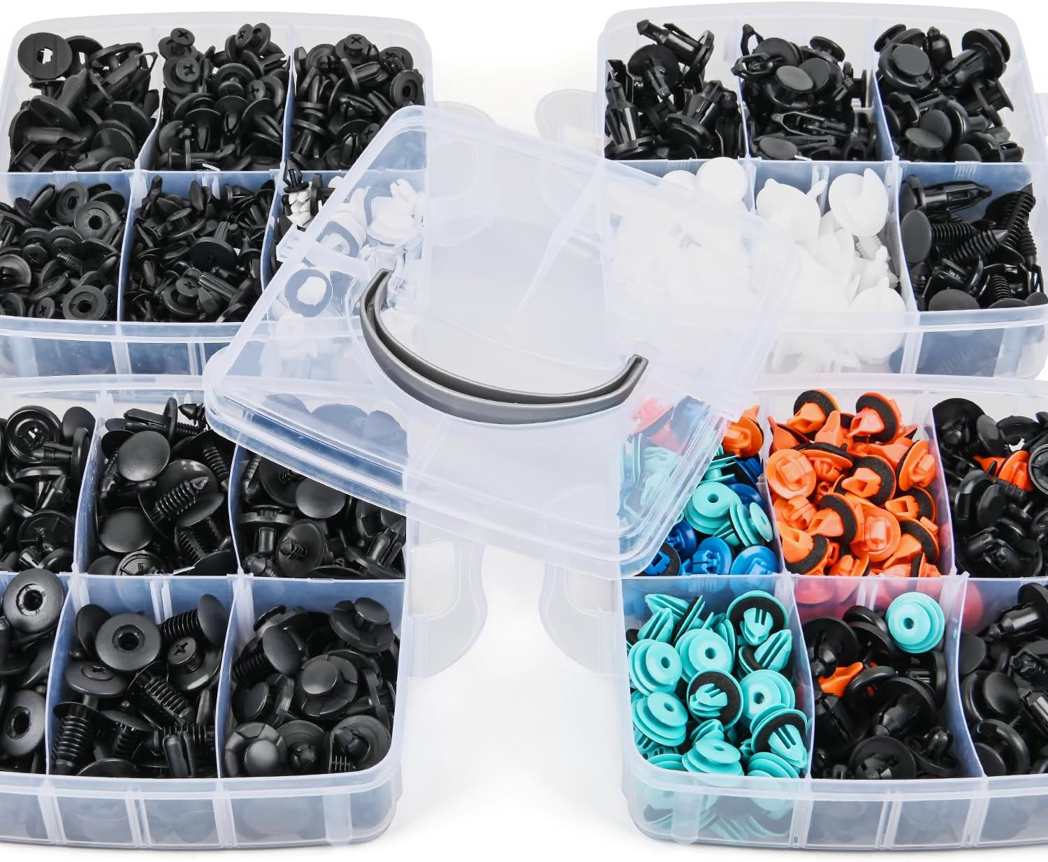 Thumbnail 6 de GOOACC 1045Pcs Car Push Retainer Clips Kit