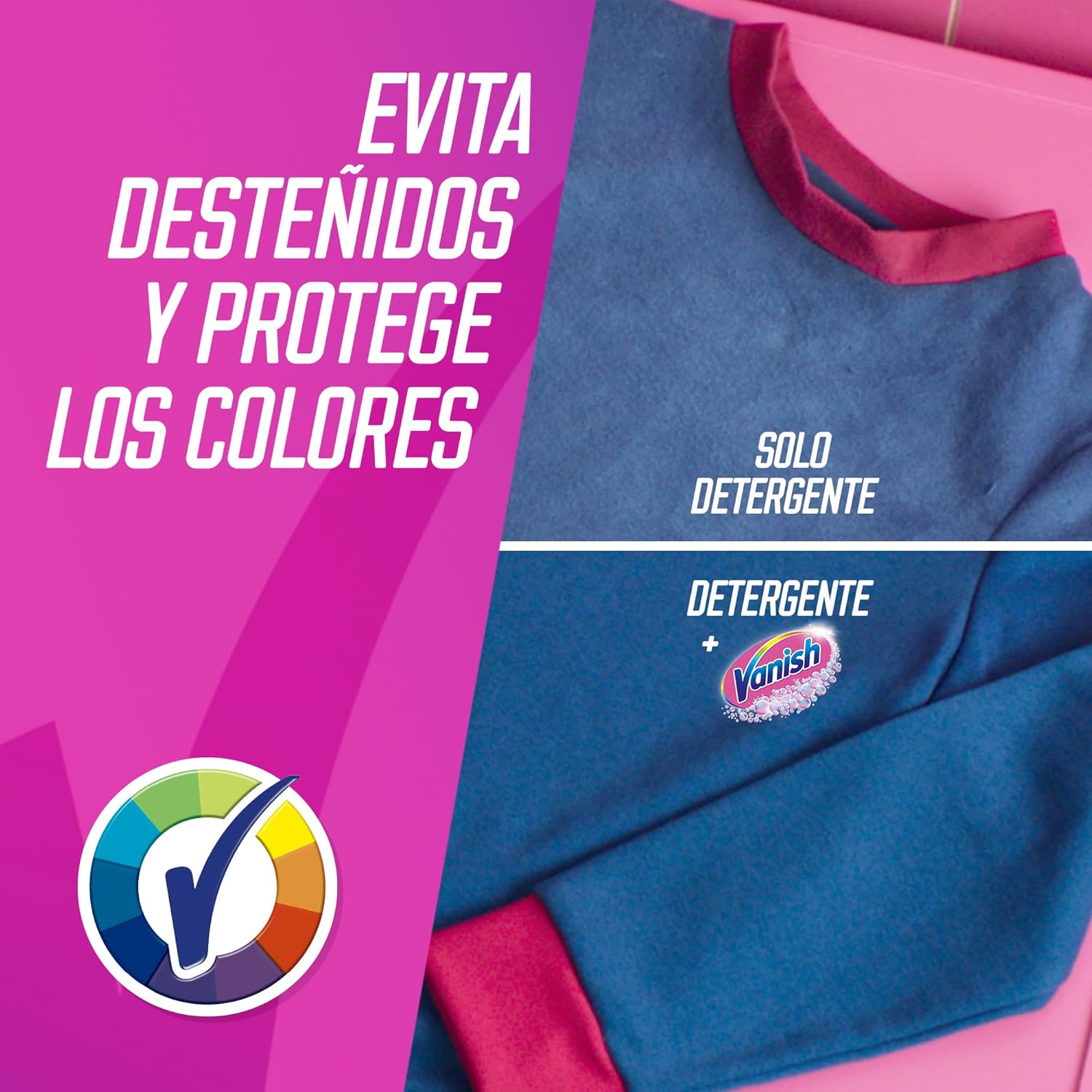 Detalle 2 de Vanish Oxi Action Quitamanchas polvo 960 g