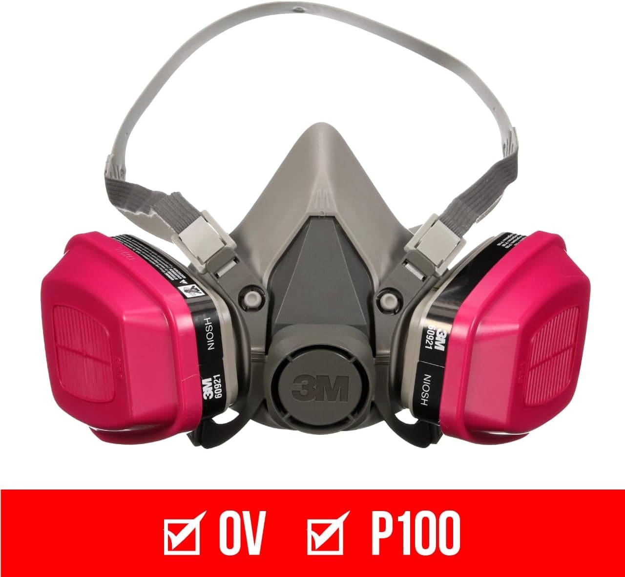 Thumbnail 1 de 3M P100/OV 99.97% Respirator 😷