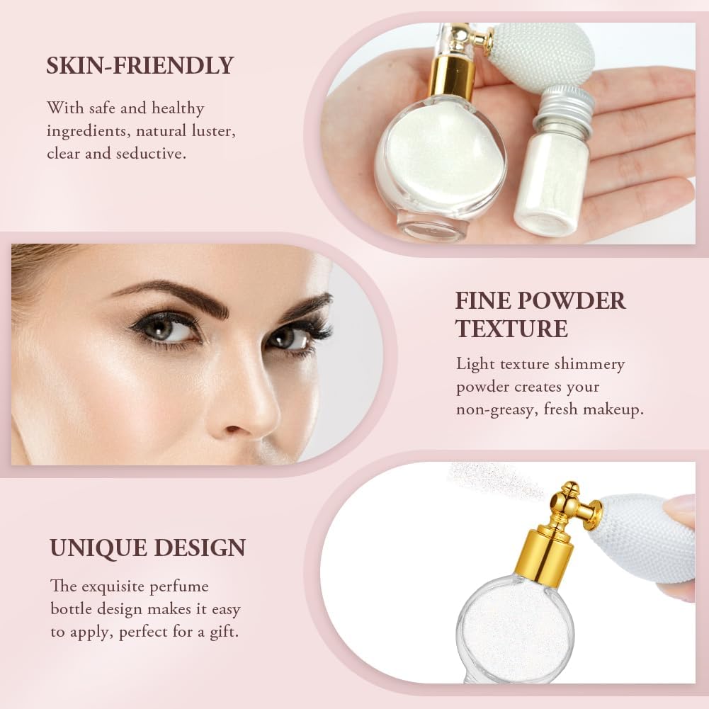Detalle 2 de AOOWU Spray Purpurina Corporal ✨ Maquillaje Festival