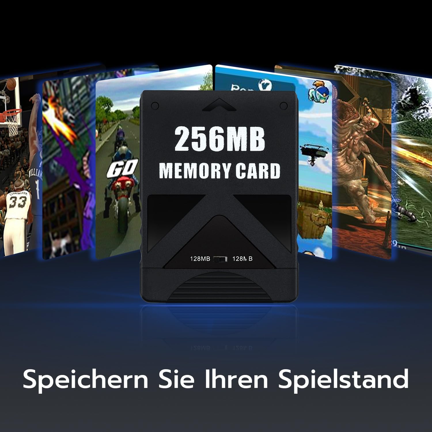 Detalle de Wigearss PS2 Speicherkarte 256 MB