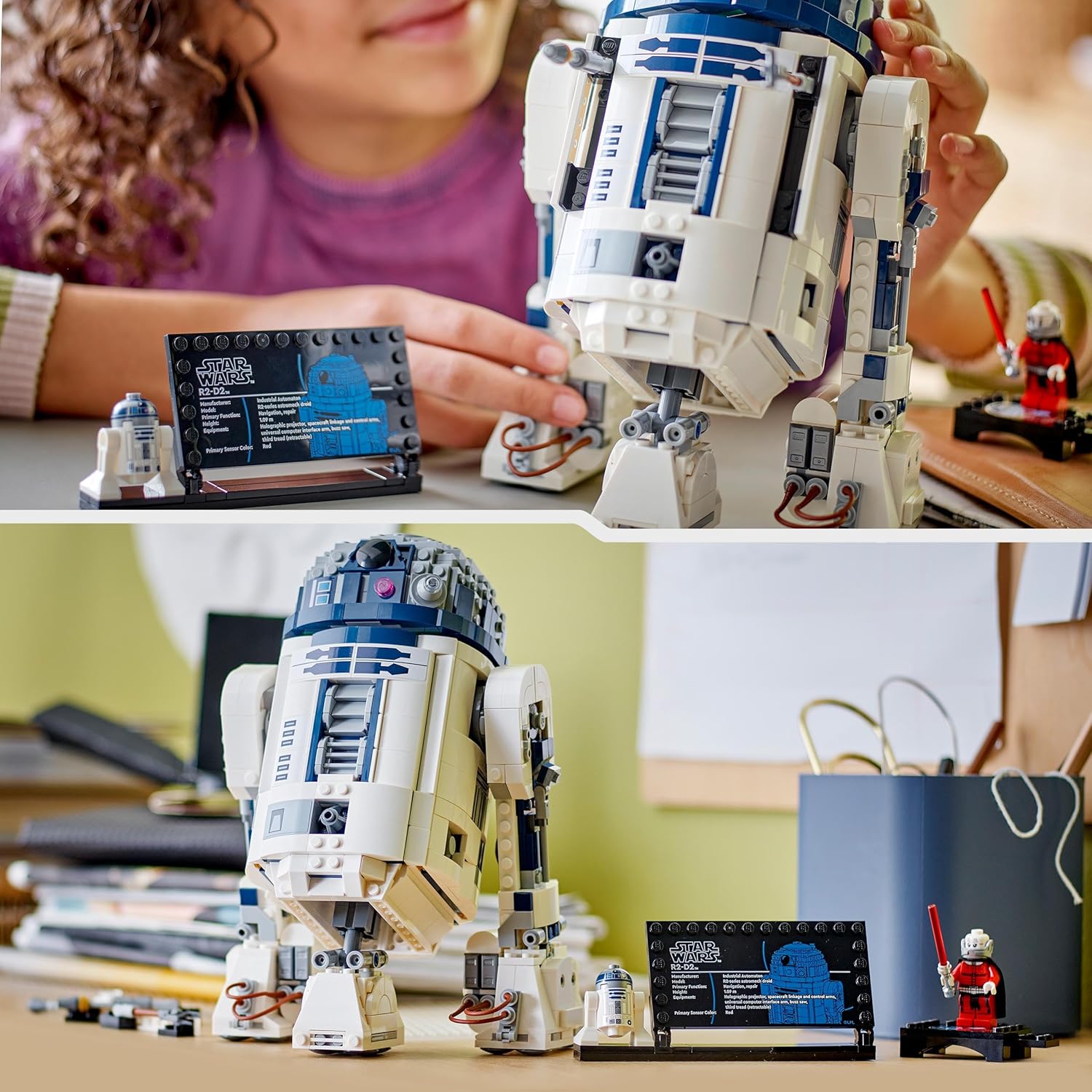 Thumbnail 4 de LEGO Star Wars 75379 R2-D2 : maquette à construire et déco, tête tournante et accessoires