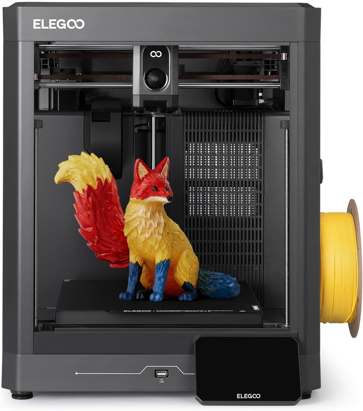 Detalle de ELEGOO Centauri 2 3D Printer, CoreXY, 256 mm Build Volume, 500 mm/s