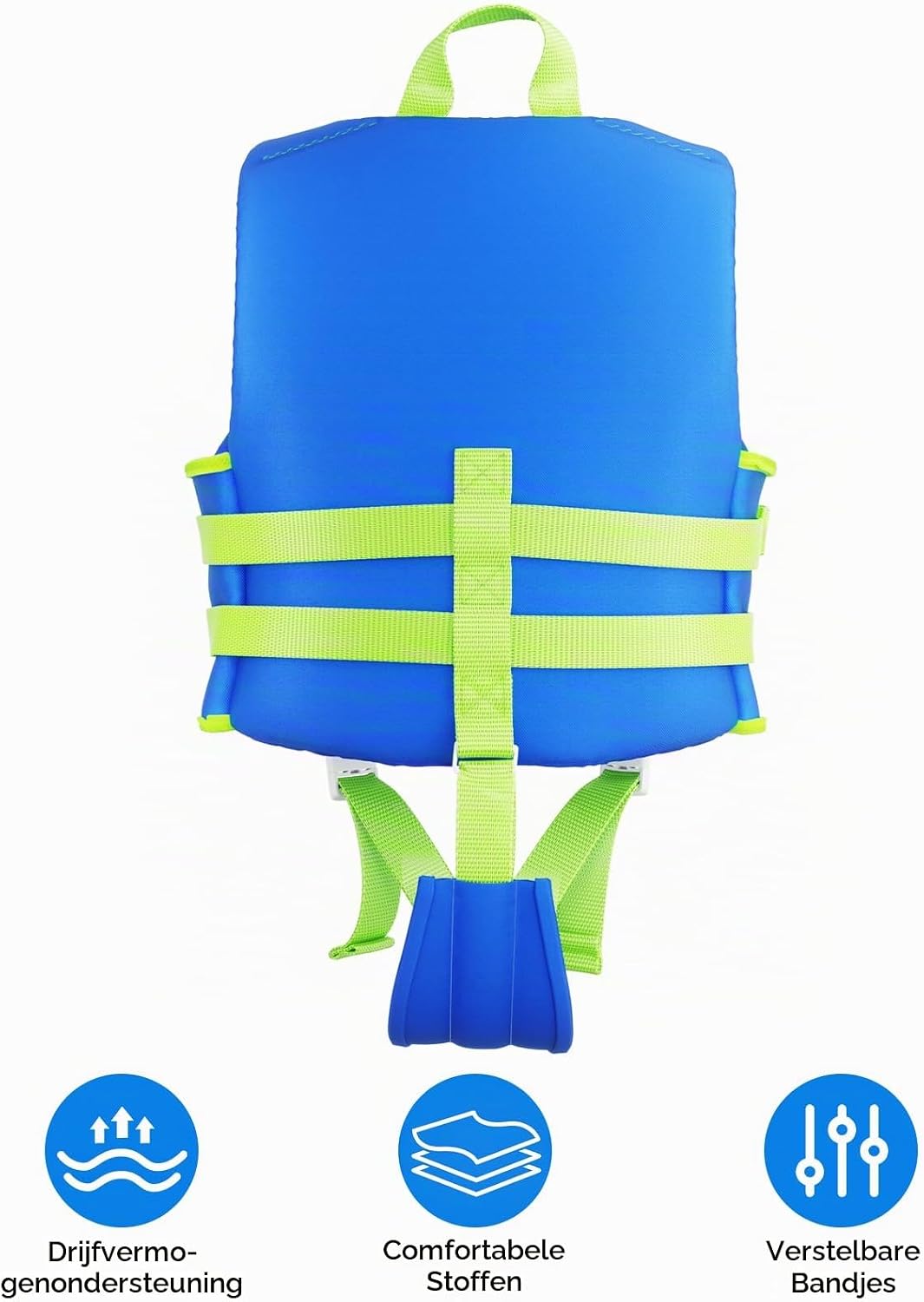 Thumbnail 6 de Oveneеле Y-LF002 zwemvest voor kinderen, neopreen, blauw, maat L