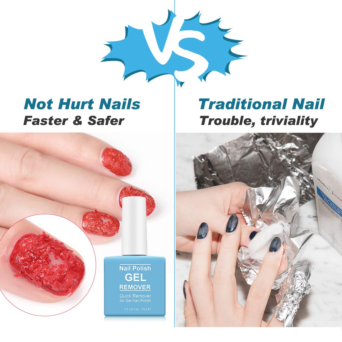 Thumbnail 5 de Nagellackentferner Gel 2 Stück Professionell