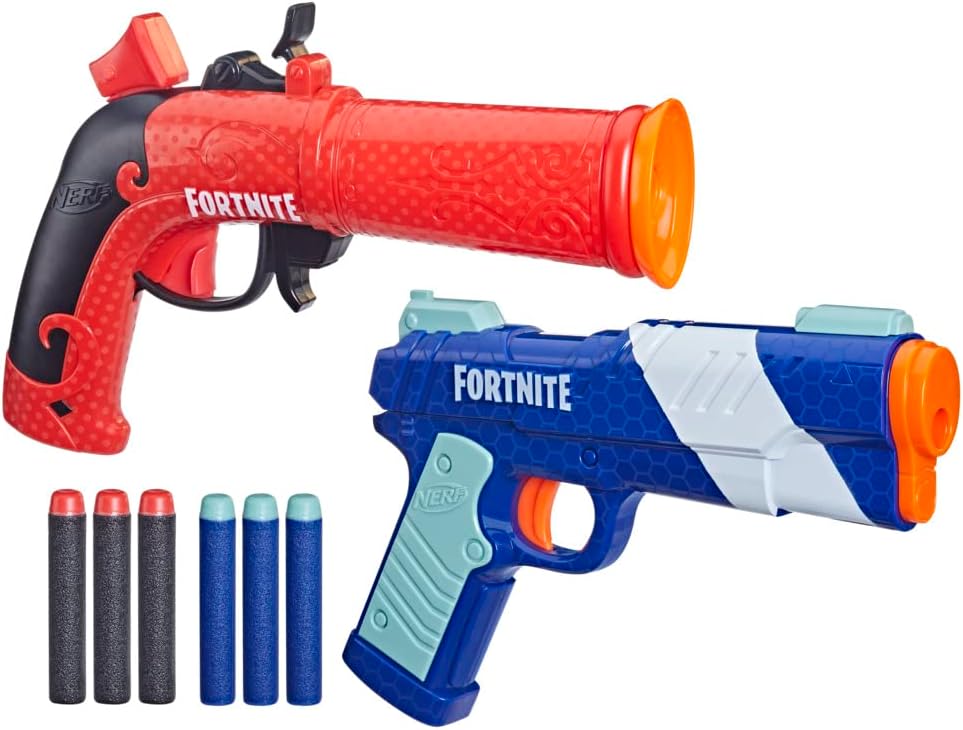 Detalle de Nerf Fortnite Dual Pack 6 Darts