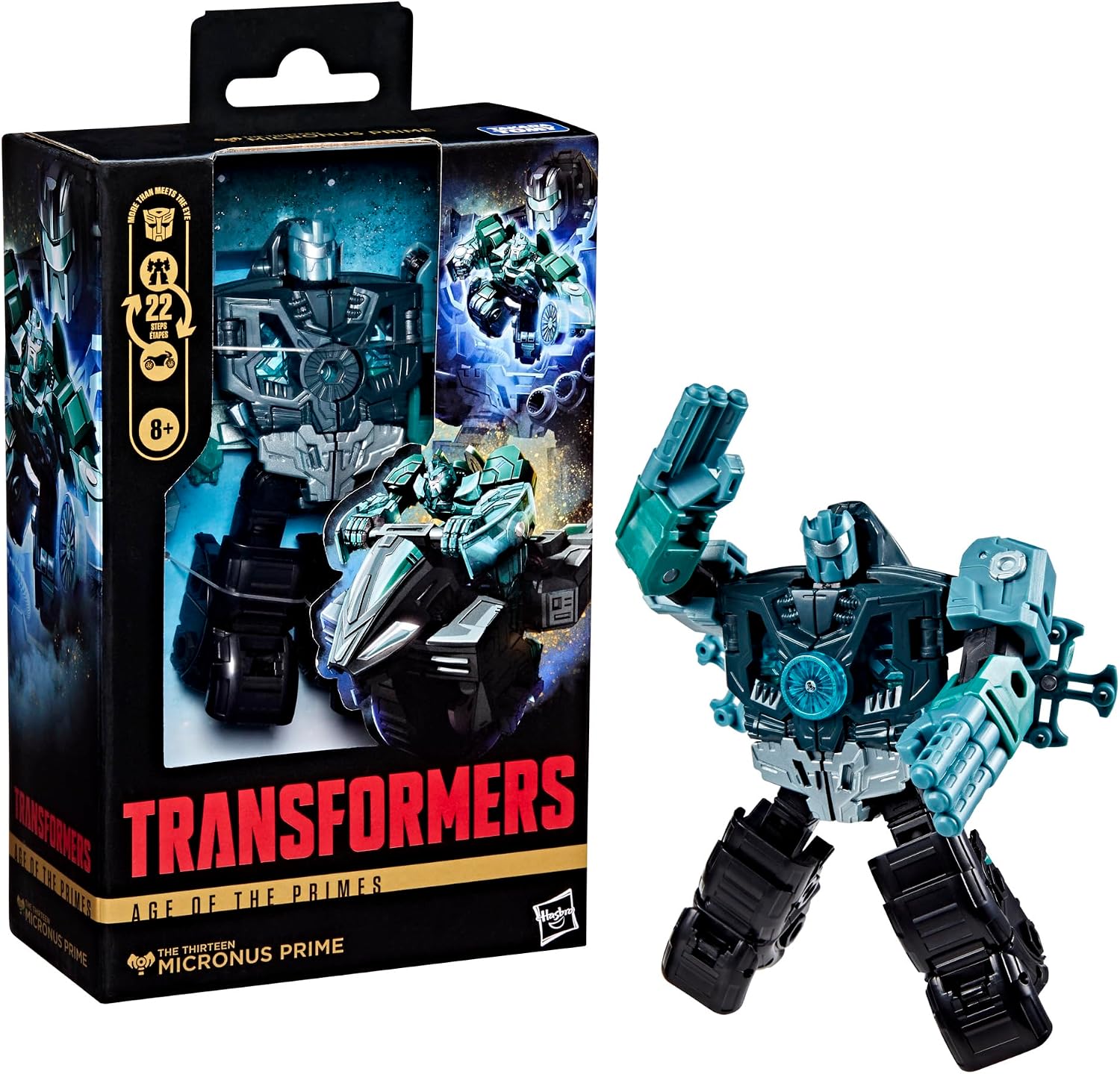 Detalle 1 de Transformers The Thirteen Micronus Prime 14 cm 🤖