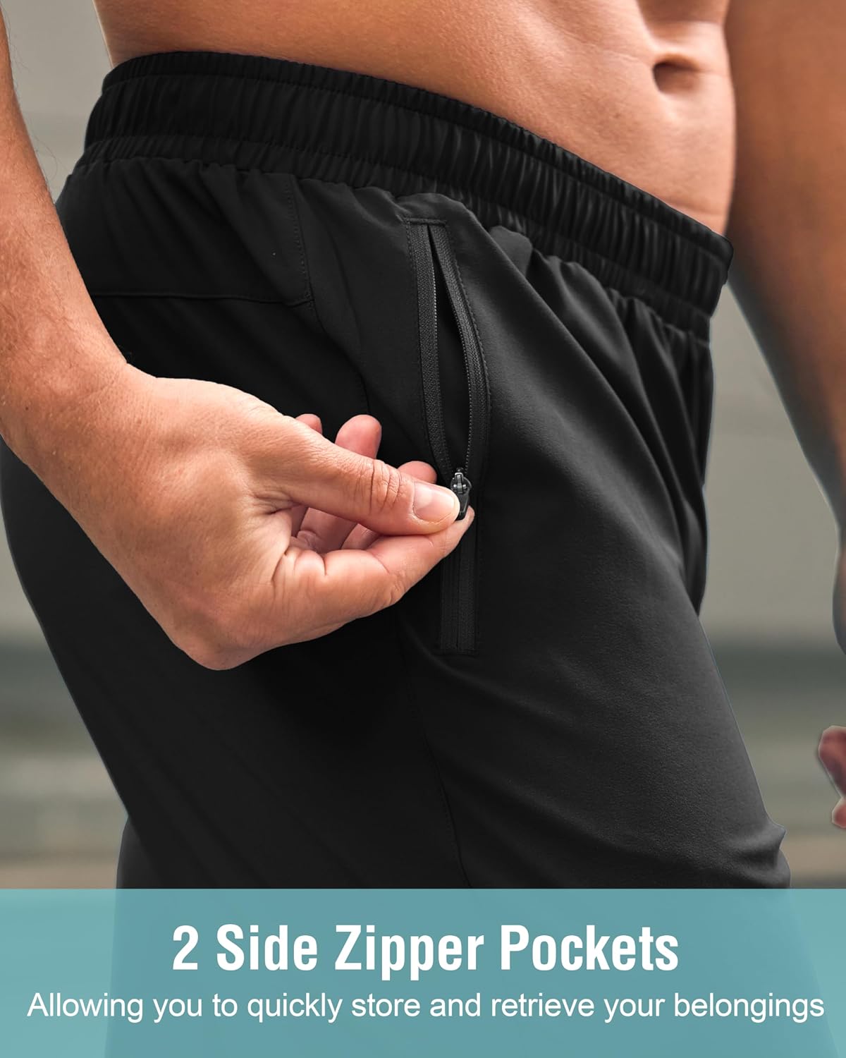 Detalle 2 de G Gradual Men's Athletic Running Shorts 7-Inch