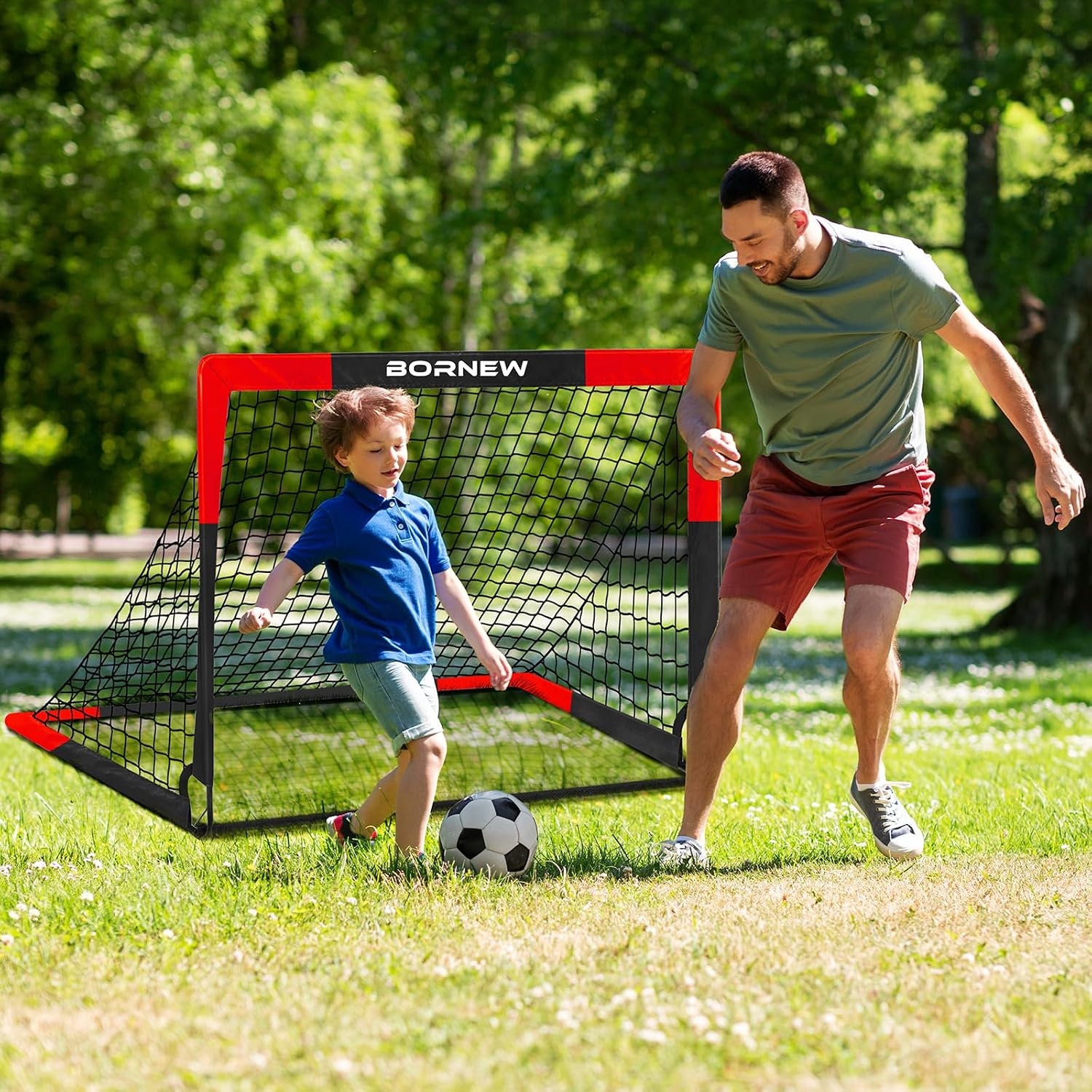 Detalle de Portable Soccer Goals 4 x 3 ft