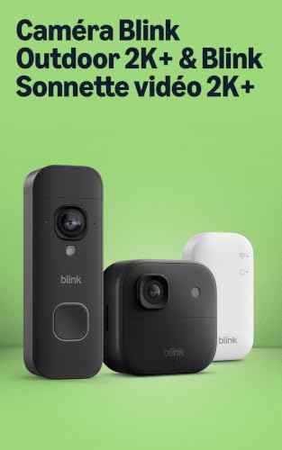 Thumbnail 7 de Blink Caméra extérieure 2K+ + Sonnette vidéo 2K+ Blink (nouvelle génération) — Noir