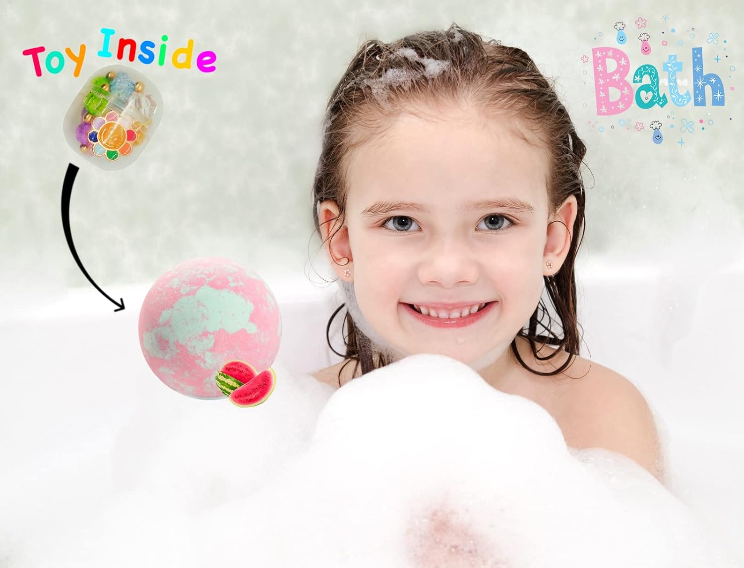 Thumbnail 3 de Unicorn Bath Bombs with Surprise Inside